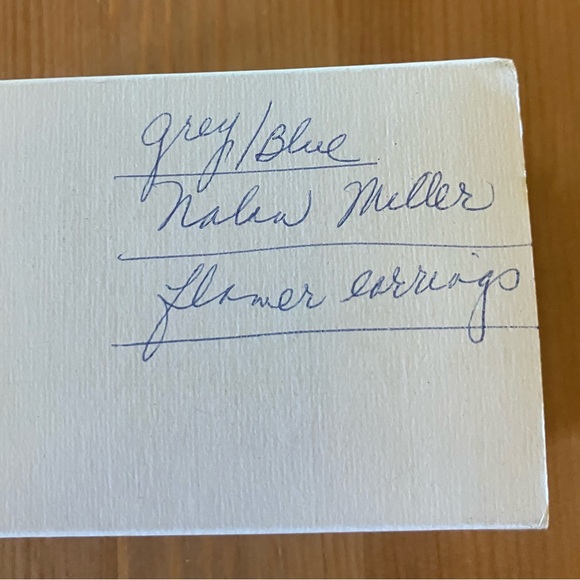 NEW Vintage Nolan Miller Gold and Gray Enamel Floral Brooch Set - Picture 3 of 8